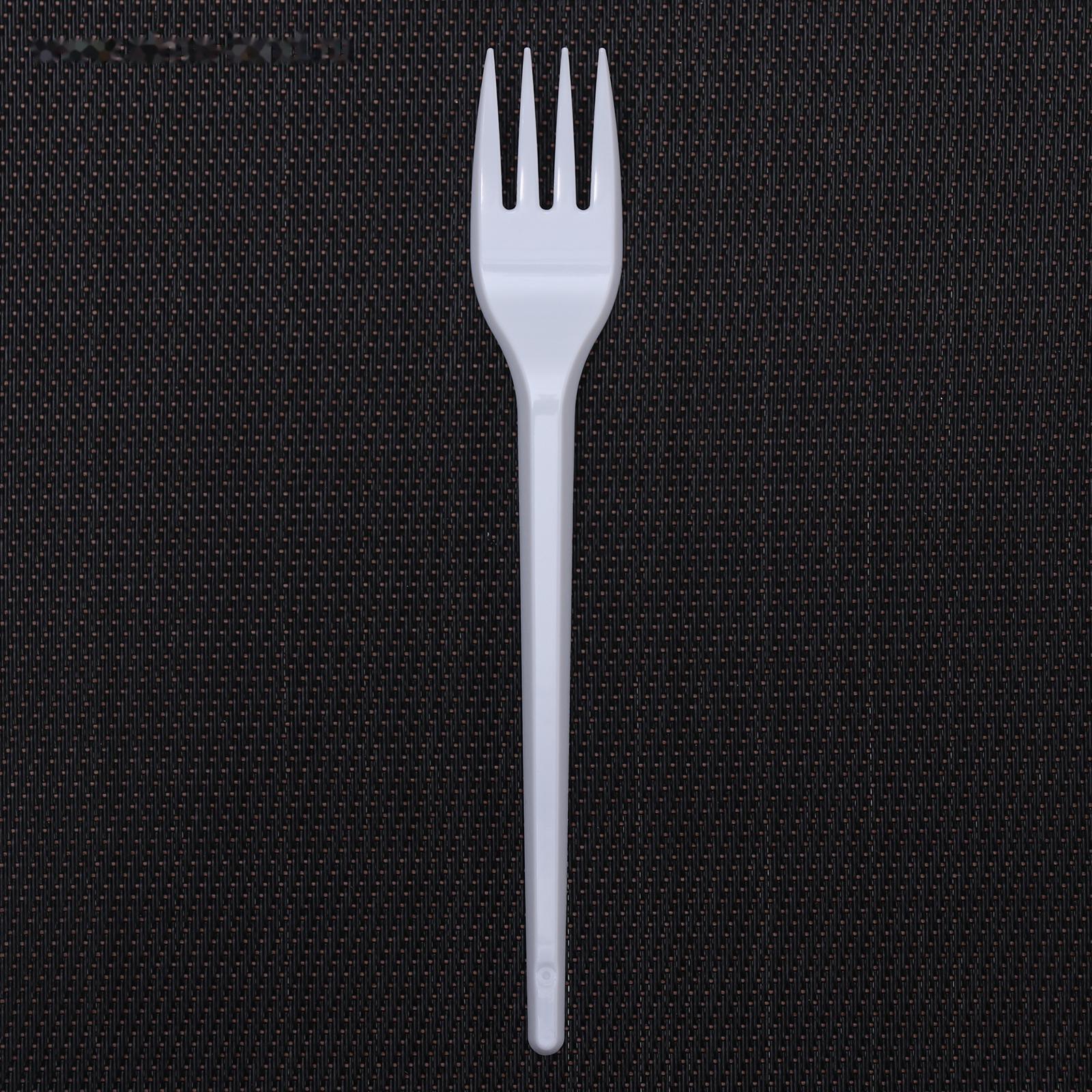 Набор одноразовых вилок, 16,5 см, 12 шт, цвет белый