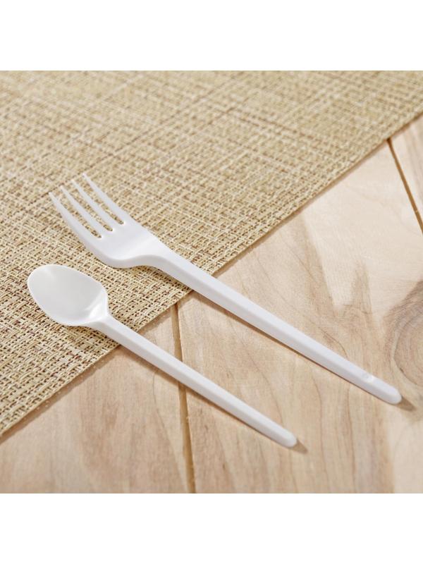 Набор одноразовой посуды «Премиум», 6 персон, цвет МИКС