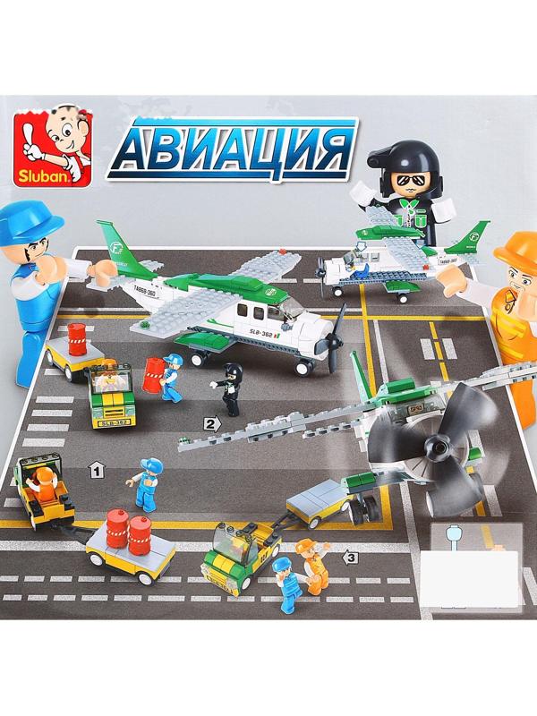 Конструктор «Транспортный самолёт», 251 деталь