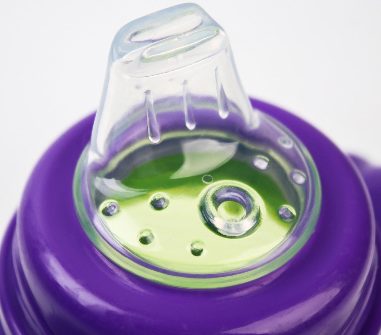 Поильник-непроливайка с мягким носиком «Классика», с ручками, 250 мл., цвета МИКС