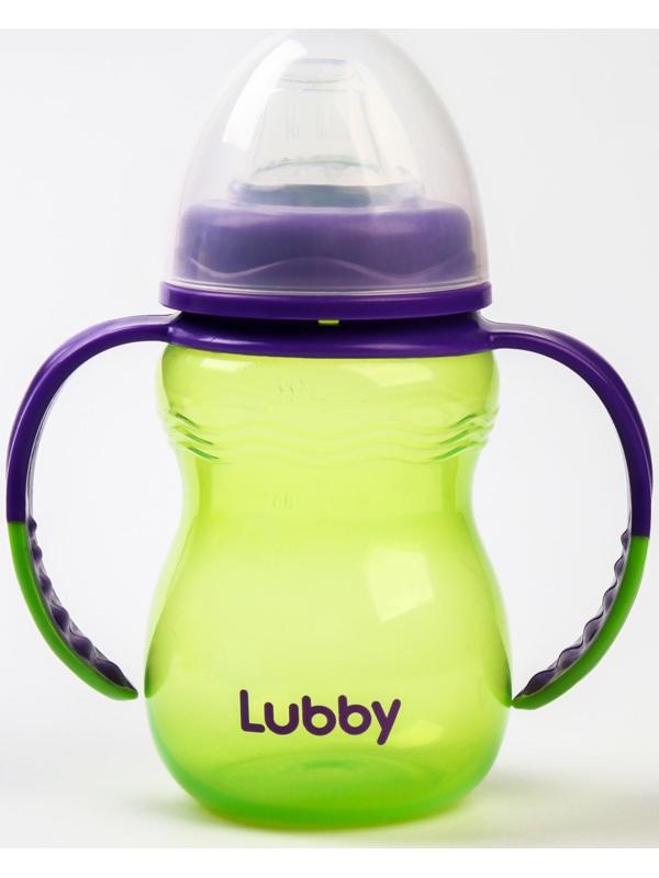 Поильник-непроливайка с мягким носиком «Классика», с ручками, 250 мл., цвета МИКС