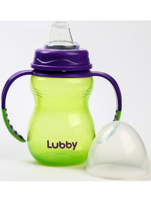 Поильник-непроливайка с мягким носиком «Классика», с ручками, 250 мл., цвета МИКС