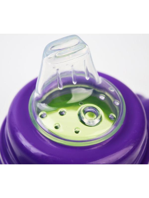 Поильник-непроливайка с мягким носиком «Классика», с ручками, 250 мл., цвета МИКС