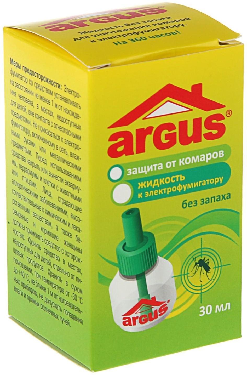 Дополнительный флакон-жидкость ARGUS 45 ночей БЕЗ ЗАПАХА 30 мл
