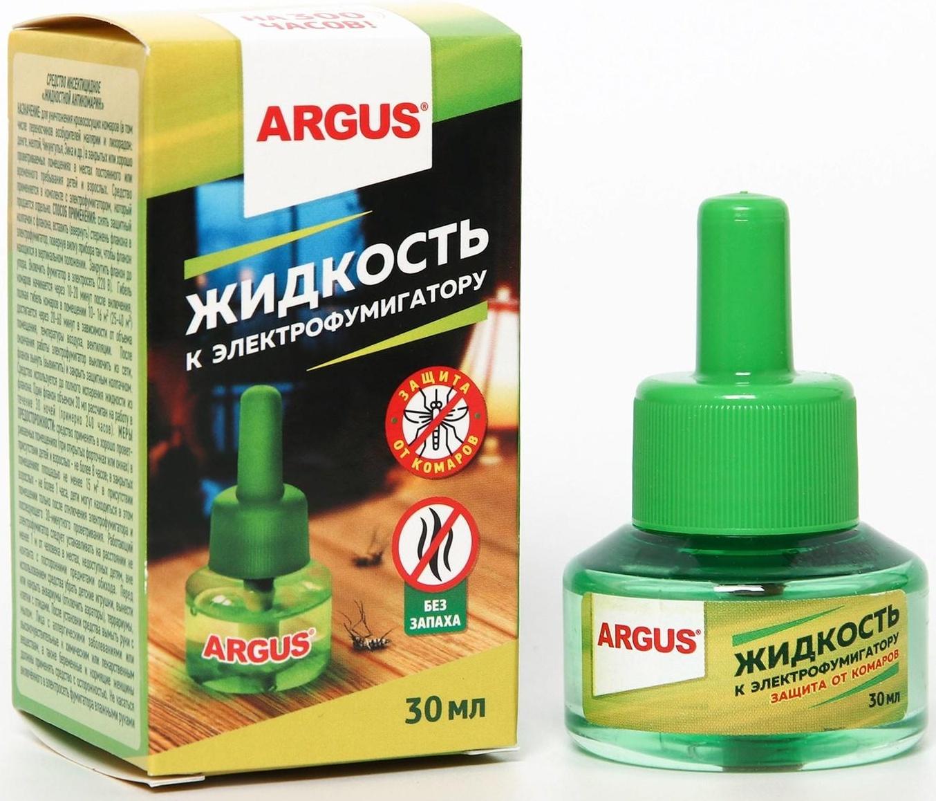 Дополнительный флакон-жидкость ARGUS 45 ночей БЕЗ ЗАПАХА 30 мл