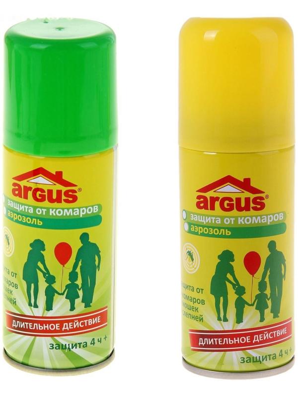 Аэрозоль репеллентный ARGUS от комаров, мошек, слепней 100 мл