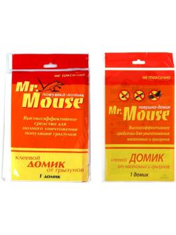 Домик клеевой Mr. MOUSE от грызунов