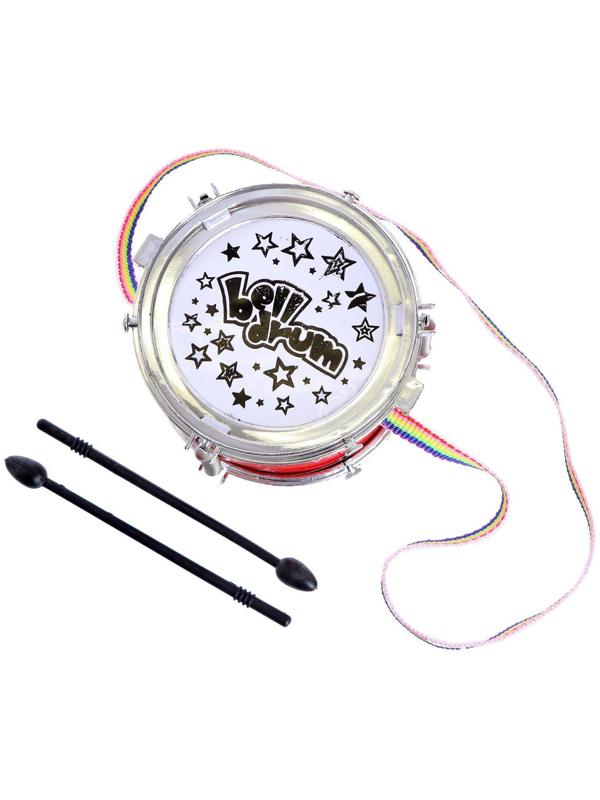 Игрушка барабан «Весёлые минутки», d=11 см, для детей, цвета МИКС