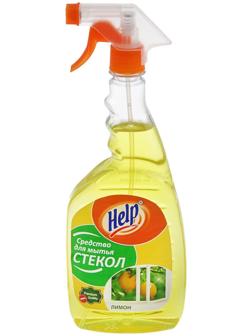 Средство для мытья стёкол и зеркал Help 