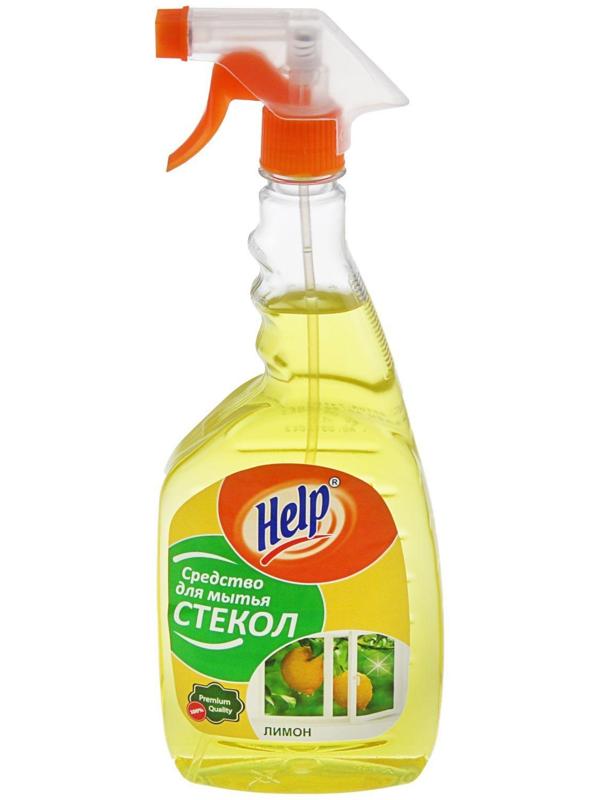 Средство для мытья стёкол и зеркал Help 