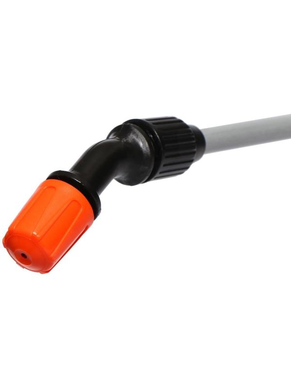 Опрыскиватель помповый, 7 л, термоусадка, пластиковый брандспойт, «Жук»