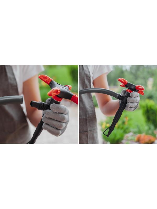 Распылитель 4−лепестковый, штуцер под шланги 1/2