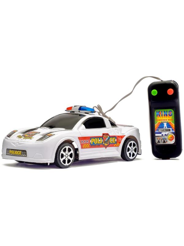 Машина «Полиция», на дистанционном управлении, работает от батареек, МИКС