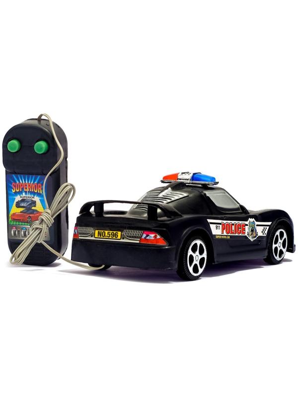 Машина «Полиция», на дистанционном управлении, работает от батареек, МИКС