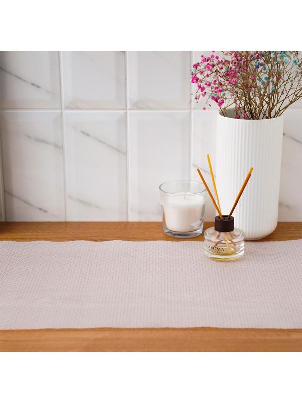 Коврик противоскользящий Доляна «Круги», 30×150 см, прозрачный