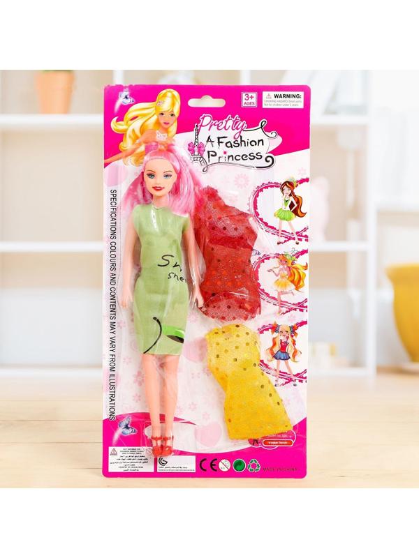 Кукла-модель «Джесика» с платьями, МИКС