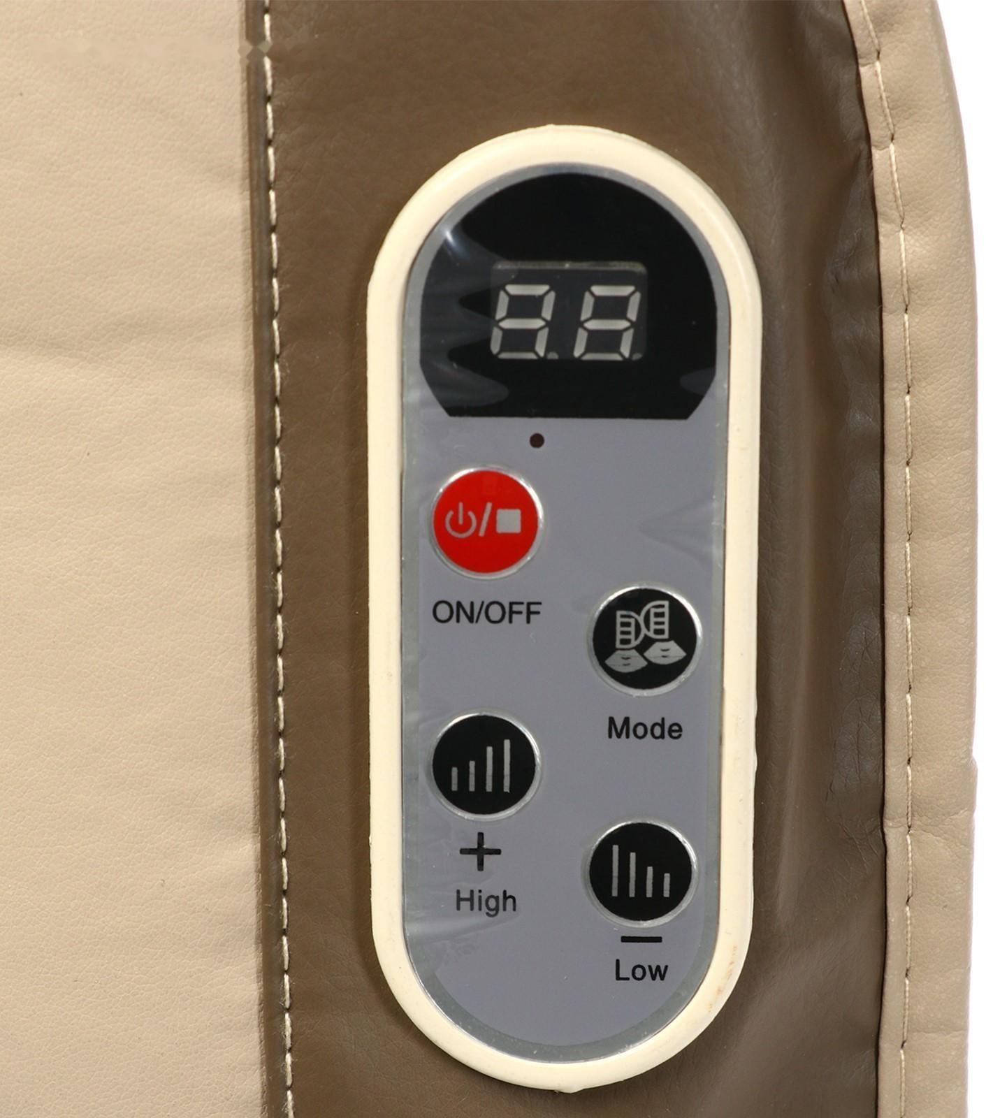 Массажёр для спины и шеи Luazon 9016, наплечный, пульт, 99 режимов, 220 В