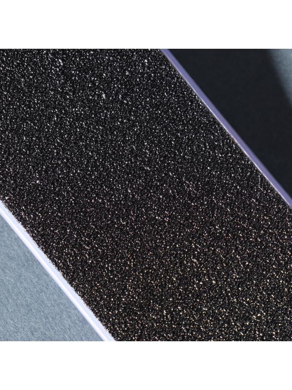 Тёрка для ног, наждачная, двусторонняя, 22 см, цвет белый