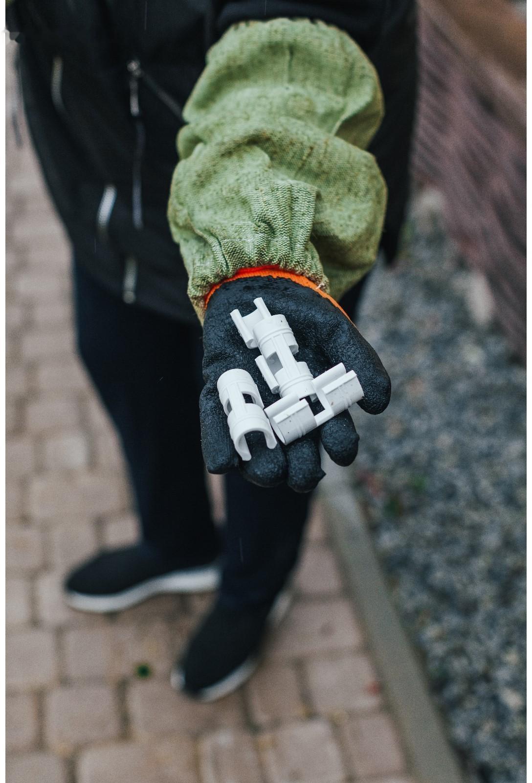 Зажим для крепления укрывного материала, d = 20 мм, набор 10 шт.