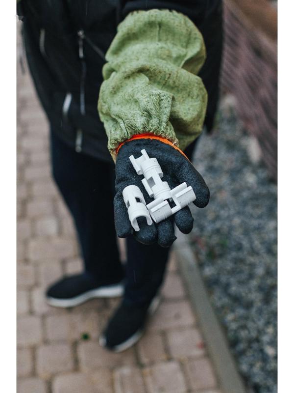 Зажим для крепления укрывного материала, d = 20 мм, набор 10 шт.