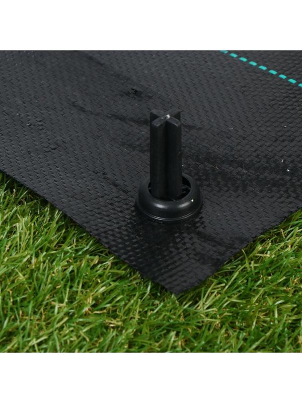 Набор колышков, универсальный, h = 20 см, d = 20 мм, набор 10 шт., МИКС