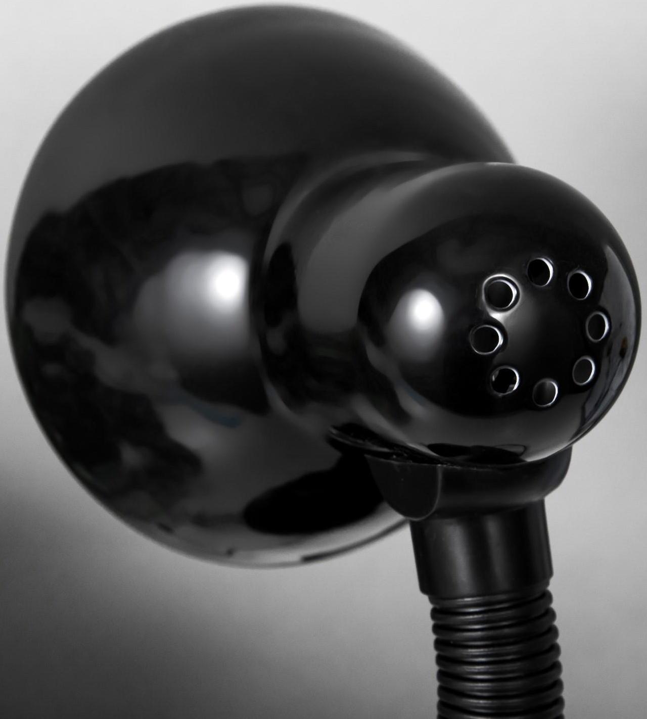 Лампа настольная Е27, с выкл. (220В) черная (203В)