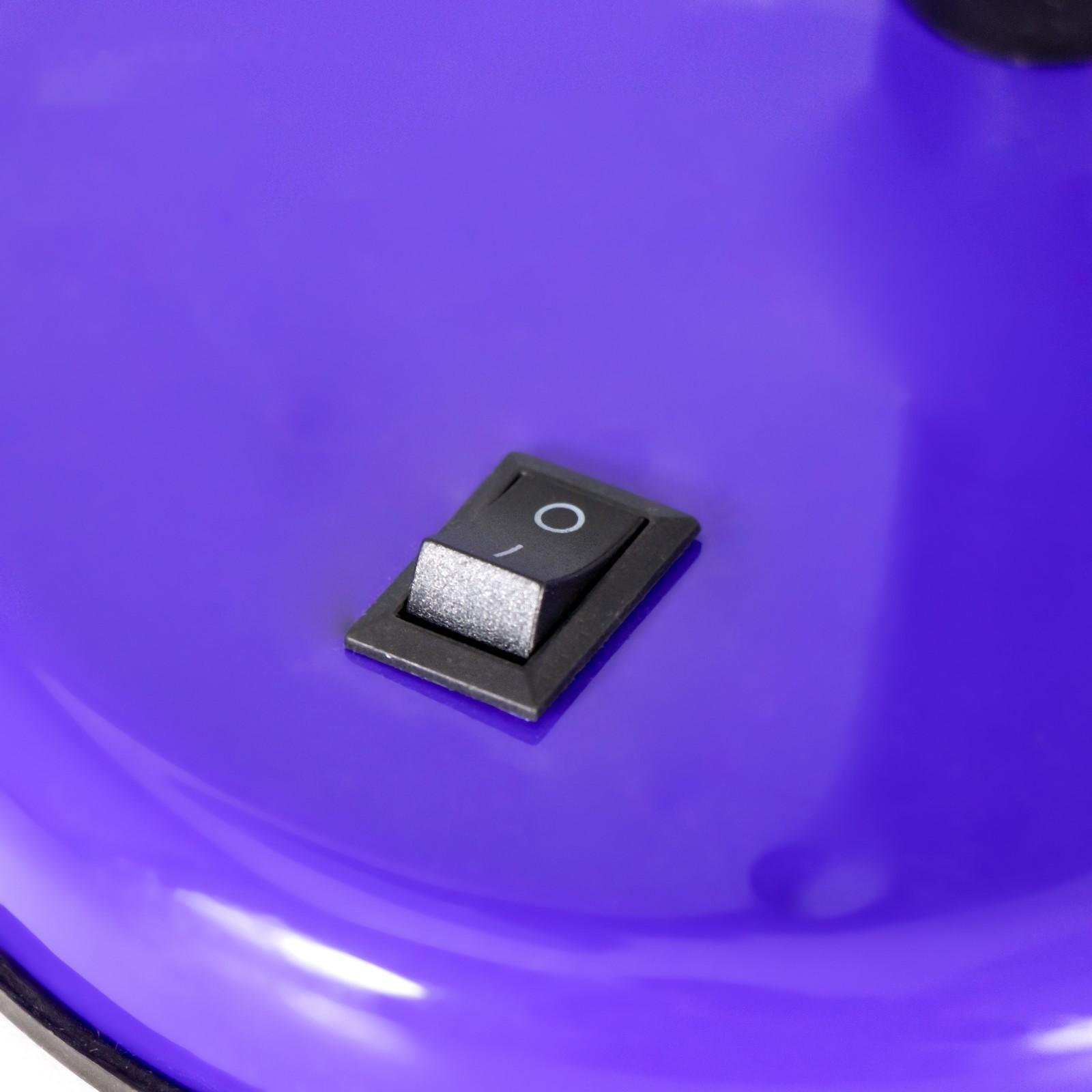 Лампа настольная Е27, с выкл. (220В) фиолетовая (203В)