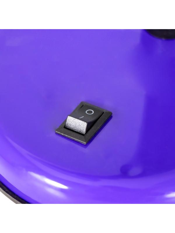 Лампа настольная Е27, с выкл. (220В) фиолетовая (203В)