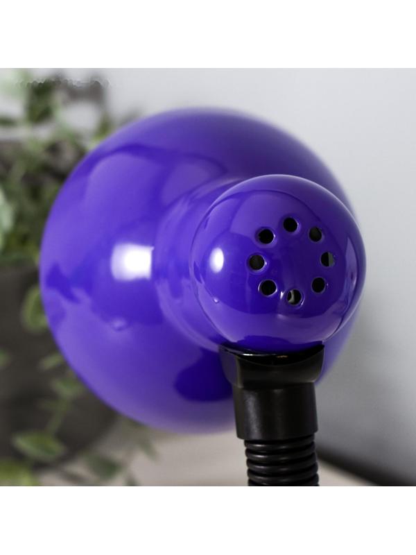 Лампа настольная Е27, с выкл. (220В) фиолетовая (203В)