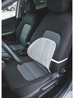 Ортопедическая спинка на сиденье Torso 38×39 см, серый