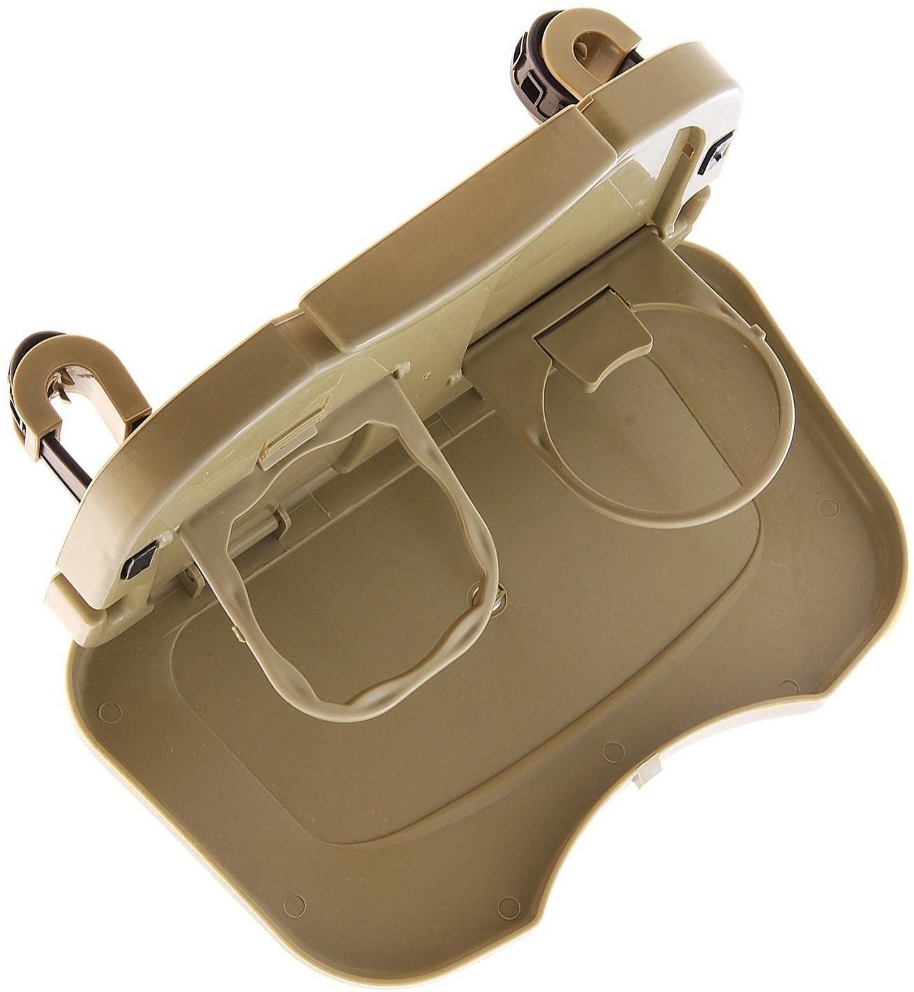 Подставка на подголовник MDC-106, пластиковая, бежевая