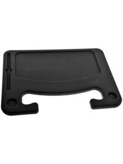 Столик универсальный под руль, пластиковый, черный