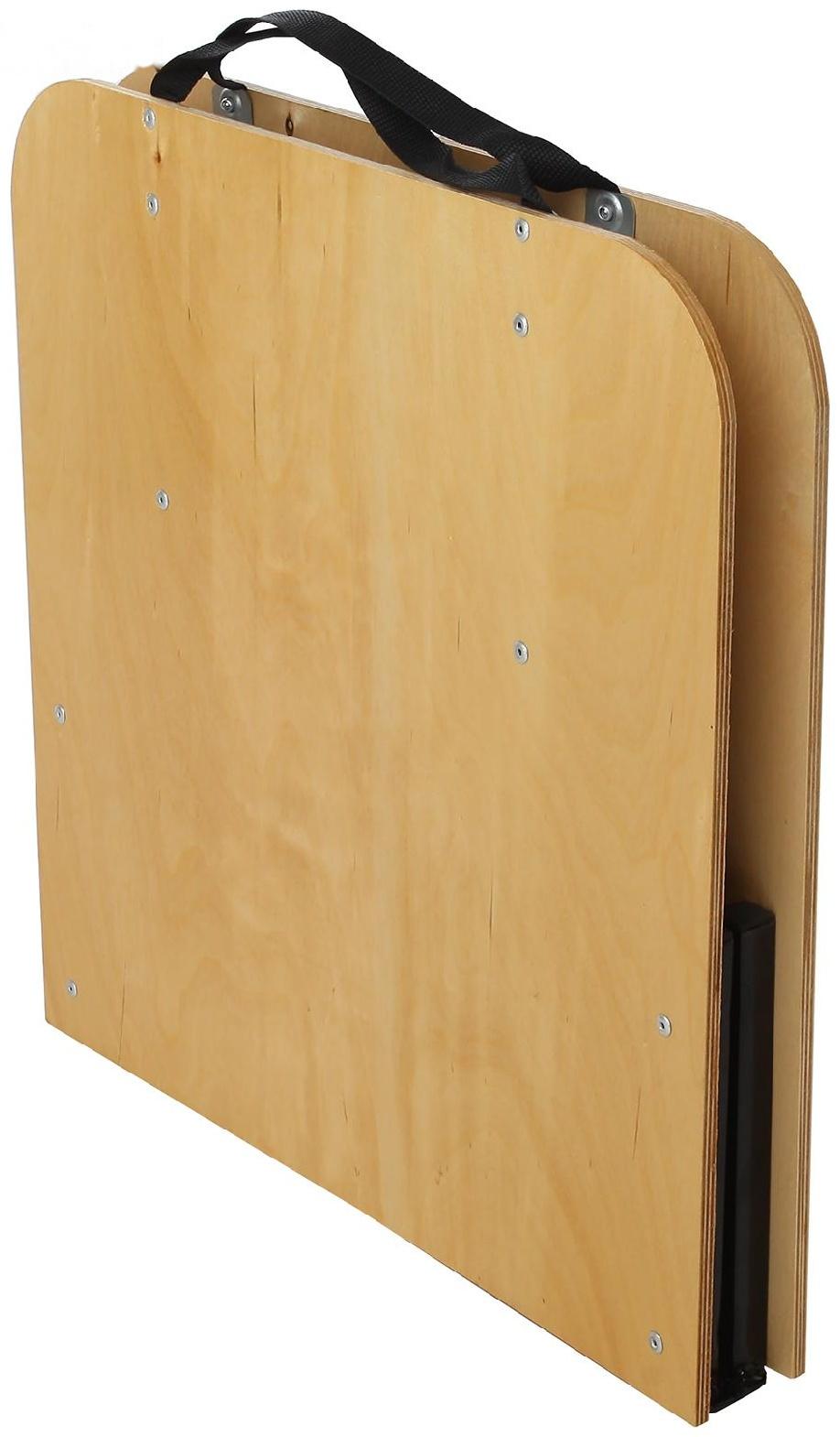 Стол туристический, складной, ПСТ, размер 1000 х 500 мм, МДФ