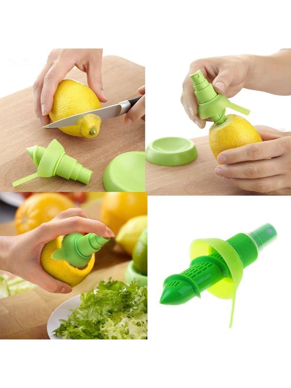 Насадка-спрей на лимон Доляна, 8×5×4,5 см цвет МИКС