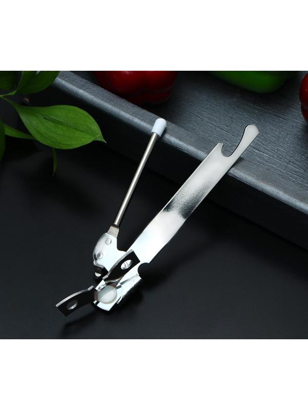 Нож консервный Доляна «Эконом», 17 см, цвет хромированный