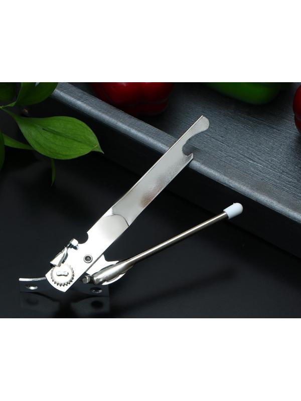 Нож консервный Доляна «Эконом», 17 см, цвет хромированный