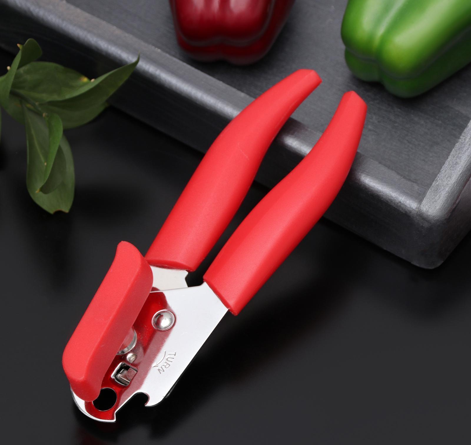 Нож консервный Доляна «Волна», 20 см, цвет МИКС