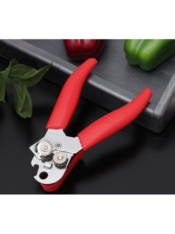 Нож консервный Доляна «Волна», 20 см, цвет МИКС