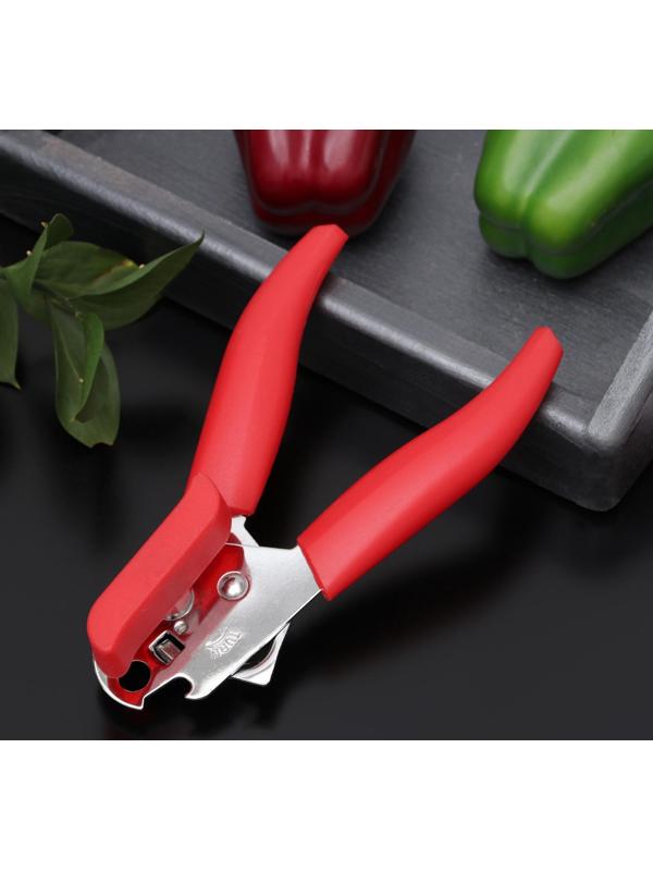 Нож консервный Доляна «Волна», 20 см, цвет МИКС