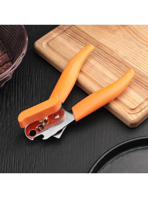 Нож консервный Доляна «Волна», 20 см, цвет МИКС