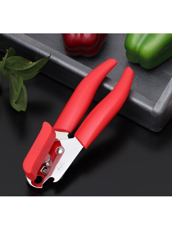 Нож консервный Доляна «Волна», 20 см, цвет МИКС