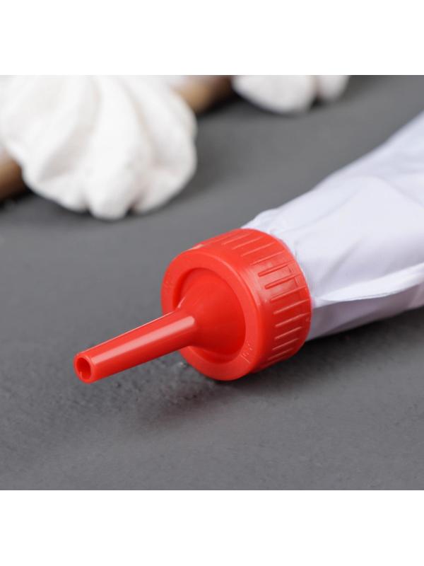 Мешок кондитерский Доляна «Помощник», 10 насадок, 28×19×3 см, насадки МИКС