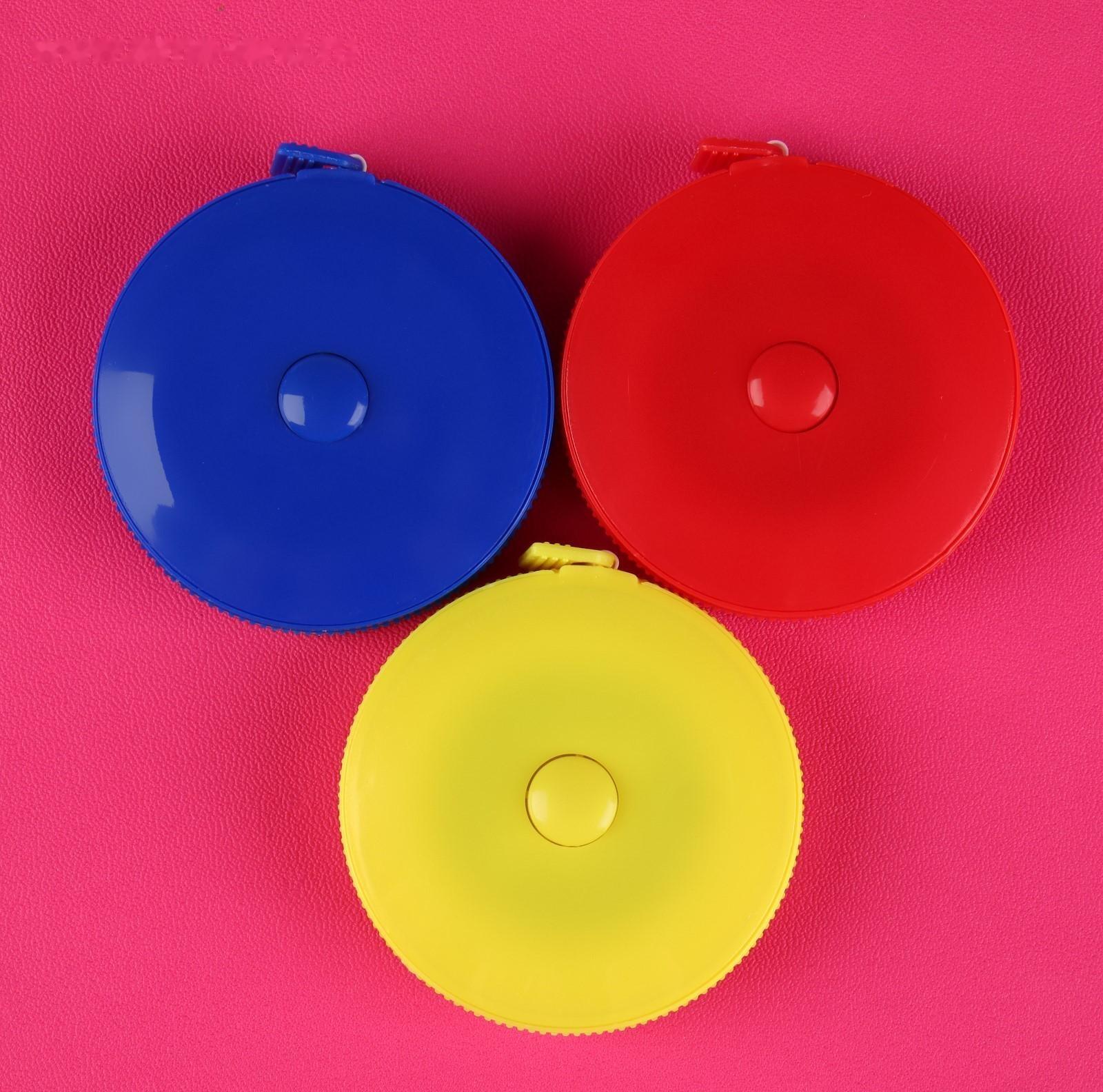 Сантиметровая лента-рулетка портновская, 150 см (см/дюймы), цвет МИКС