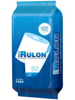 Туалетная бумага Mon Rulon, влажная, 80 шт.