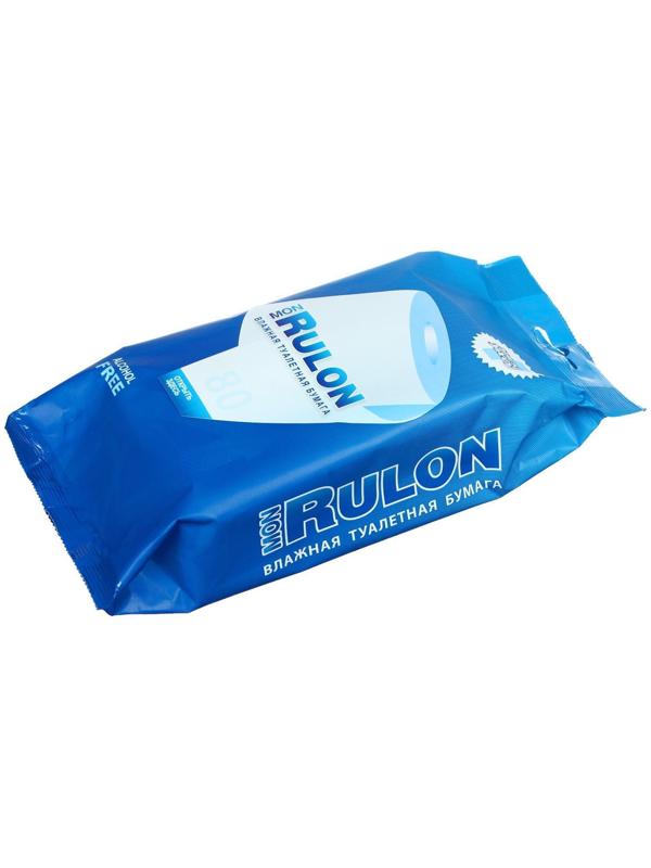 Туалетная бумага Mon Rulon, влажная, 80 шт.