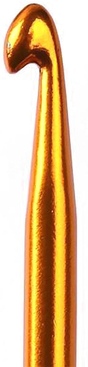 Крючок для вязания, двусторонний, d = 2/3 мм, 13,5 см, цвет золотой