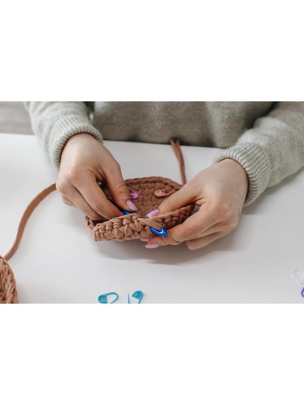 Набор крючков для вязания, d = 2-8 мм, 14,5 см, 12 шт, цвет разноцветный