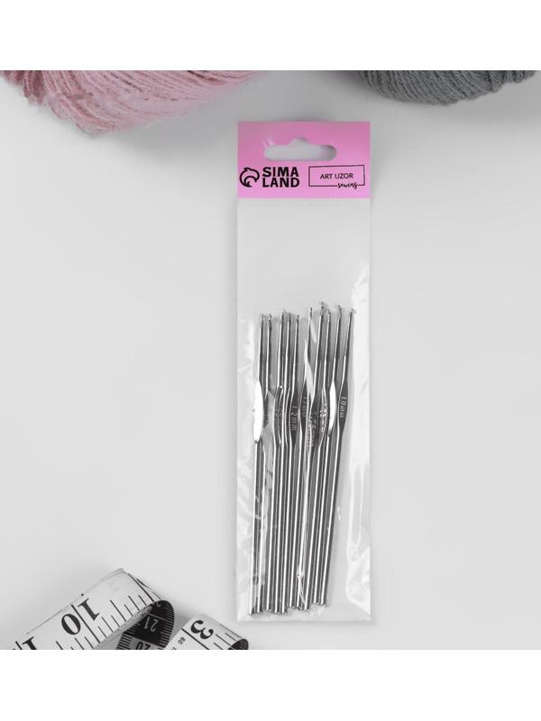 Набор крючков для вязания, d = 1-1,9 мм, 12 см, 10 шт
