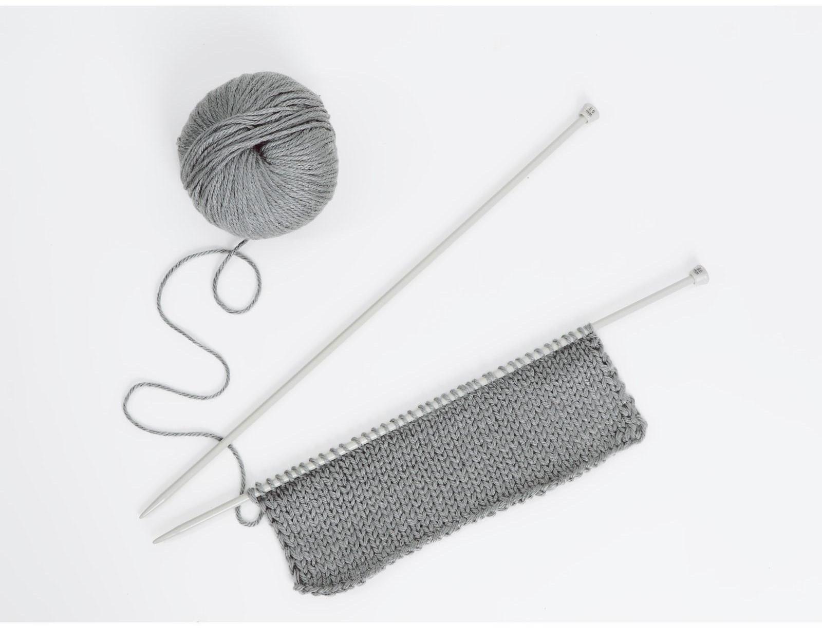 Спицы для вязания, прямые, с тефлоновым покрытием, d = 5 мм, 35 см, 2 шт