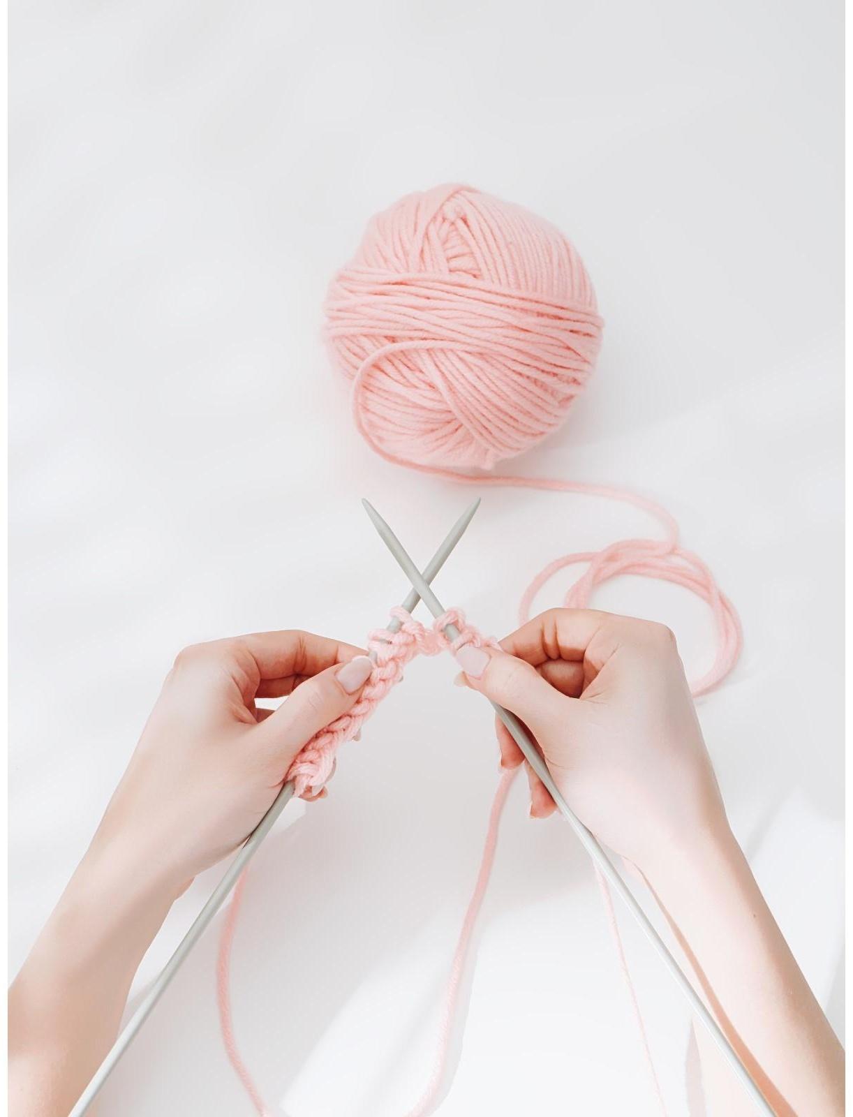 Спицы для вязания, прямые, с тефлоновым покрытием, d = 4 мм, 35 см, 2 шт